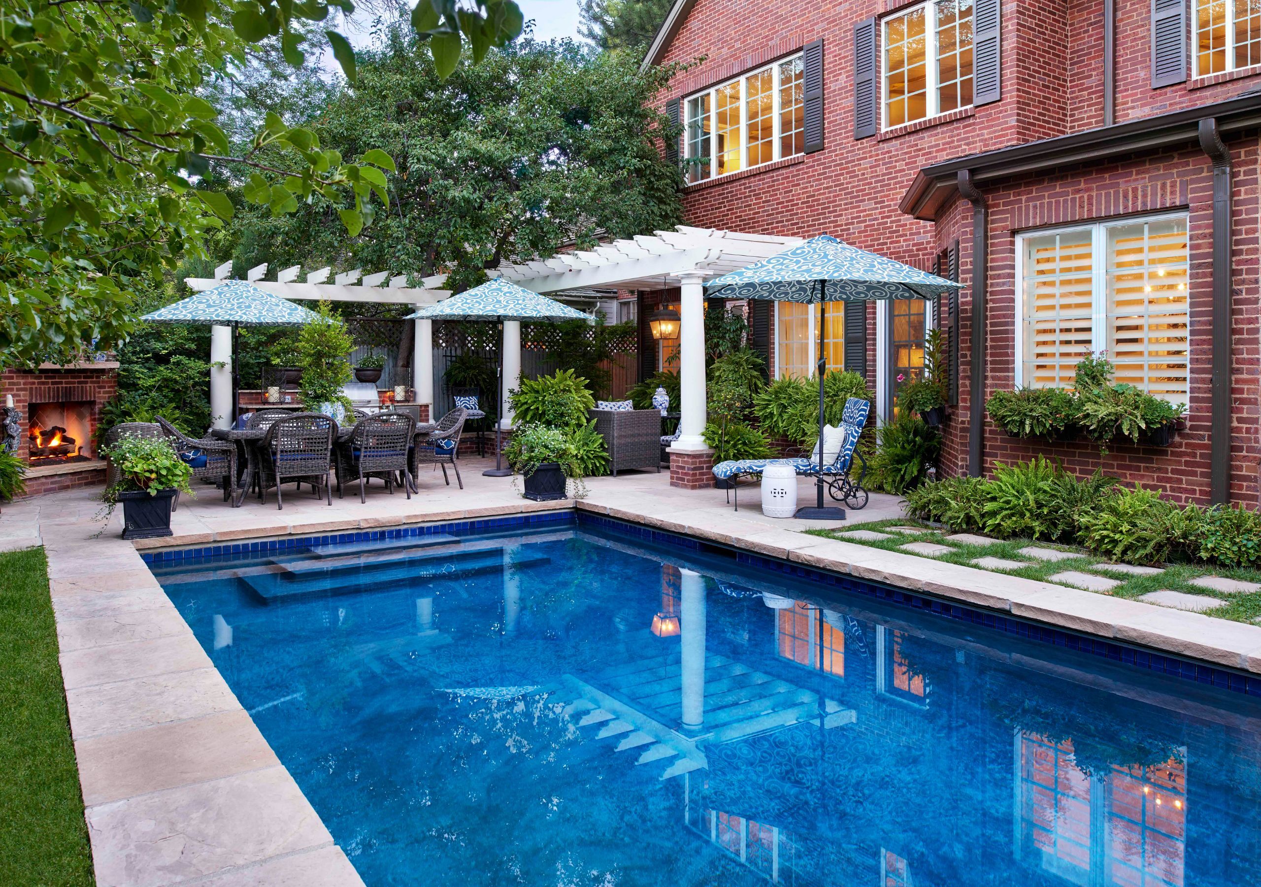 Denver Pool Backyard