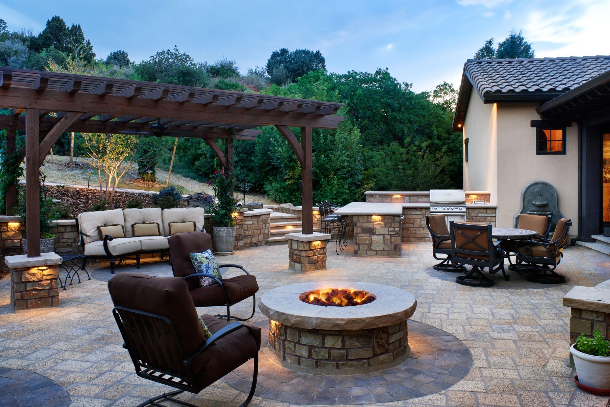 Littleton Patio with Firepit